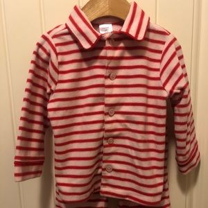 fleece pj set